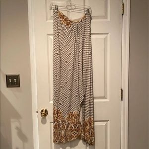 Free People Printed Maxi Skirt